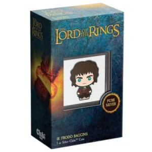 Niue – 2 NZD Chibi Herr Der Ringe(TM) (1.) Frodo(TM) 2021 – 1 Oz Silber 12
