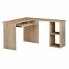 Eckschreibtisch – Sonoma Eiche – 2 Offene Fächer – 140×120 Cm 7