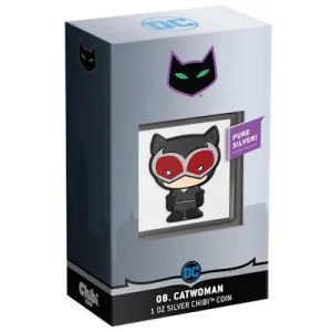 Niue – 2 NZD Chibi DC (8.) Catwoman(TM) 2021 – 1 Oz Silber 12