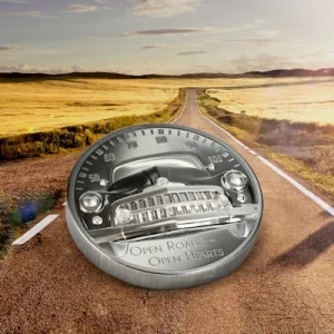 Cook Island – 10 CID Classic Car Open Roads 2021 – 2 Oz Silber 15