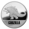 Niue – 2 NZD Godzilla Vs. Kong: Godzilla PROOF – 1 Oz Silber PP 16