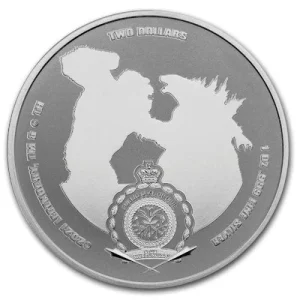 Niue – 2 NZD Godzilla Vs. Kong: Godzilla PROOF – 1 Oz Silber PP 9