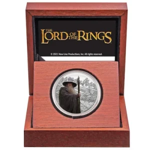 Niue – 2 NZD Herr Der Ringe: (2.) Gandalf 2021 – 1 Oz Silber 11
