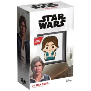 Niue – 2 NZD Chibi Star Wars (7.) Han Solo(TM) 2021 – 1 Oz Silber 12