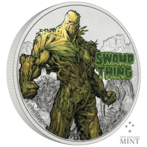 Niue – 2 NZD DC Comics 50 Jahre Swamp Thing 2021 – 1 Oz Silber 9