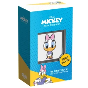 Niue – 2 NZD Chibi Disney (3.) Daisy(TM) 2021 – 1 Oz Silber 12