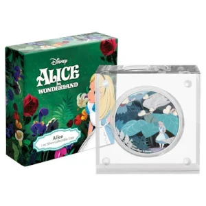 Niue – 2 NZD Disney Alice (1.) Alice Im Wunderland(TM) 2021 – 1 Oz Silber 11