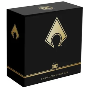 Niue – 2 NZD DC Comics(TM) Aquaman Logo(TM) – 1 Oz Silber 15