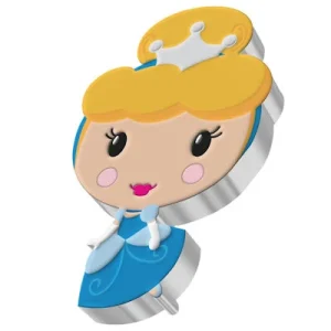 Niue – 2 NZD Chibi Disney Prinzessinnen (1.) Cinderella(TM) 2021 – 1 Oz Silber 8