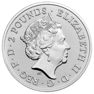 Großbritannien – 2 GBP Myth & Legends (2.) Maid Marian 2022 – 1 Oz Silber BU 6