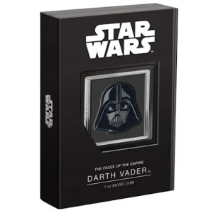 Niue – 2 NZD Star Wars Faces Of The Empire (1.) Darth Vader – 1 Oz Silber 15