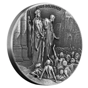 Niue – 2 NZD Bibelserie Jesus Delivered 2021 – 2 Oz Silber 9