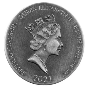 Niue – 2 NZD Bibelserie Jesus Delivered 2021 – 2 Oz Silber 11