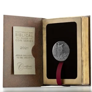 Niue – 2 NZD Bibelserie Jesus Delivered 2021 – 2 Oz Silber 13
