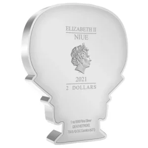 Niue – 2 NZD Chibi DC (11.) Deathstroke(TM) 2021 – 1 Oz Silber 10