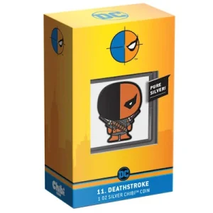 Niue – 2 NZD Chibi DC (11.) Deathstroke(TM) 2021 – 1 Oz Silber 12