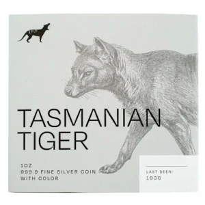 Solomon Islands – 2 Dollar Tasmanischer Tiger 2021 – 1 Oz Silber 13