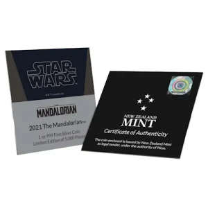 Niue – 2 NZD Star Wars The Mandalorian 2021 – 1 Oz Silber PP 11