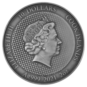 Cook Island – 10 CID Batman 2021 – 2 Oz Silber 9